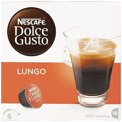 Nescafé Dolce Gusto Caffè Lungo Kaffee Kapseln 16 Kapseln 1er Pack