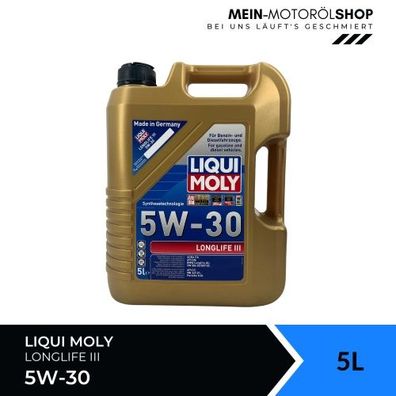 Liqui Moly Longlife III 5W-30 5 Liter