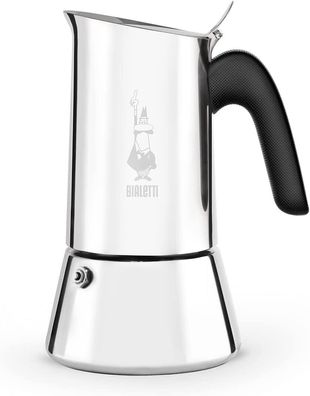 Bialetti - New Venus Induction, Edelstahl Herd Espresso-Kaffeemaschine