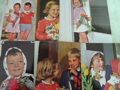 alte Postkarten AK Orania Western Germany Kinder gratulieren Namenstag nr 205 "Foto"