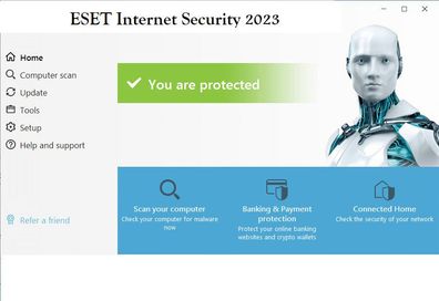 ESET Internet Security 2023 (1 User - 1 Jahr) WIN/ MAC