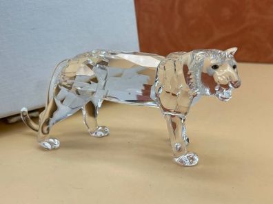 Swarovski Figur 220470 Tiger 13,5 cm. Kiste + Zertifikat - Top Zustand