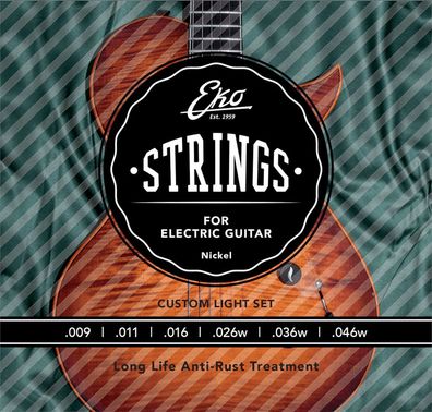 EKO EL0946L - light (009-046) - Saiten für E-Gitarre