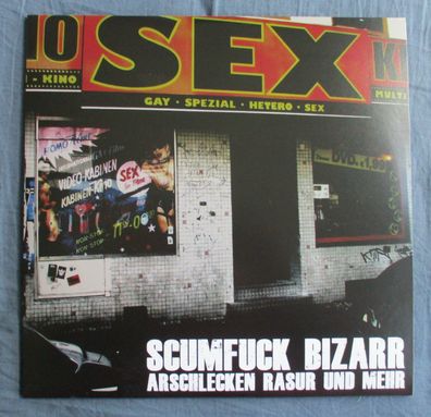 Scumfuck Bizarr - Arschlecken Rasur & mehr Vinyl DoLP Sampler teilweise farbig