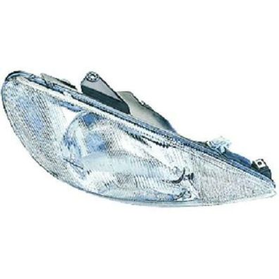 Scheinwerfer rechts passend für Peugeot 206 Baujahr 1998-2005 h4