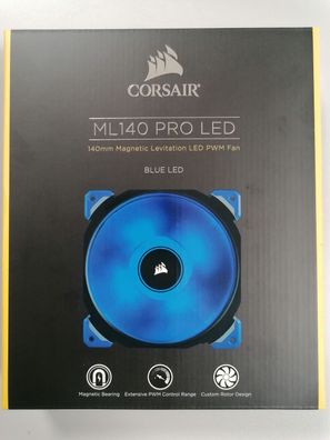 Corsair Serie ML140 PRO LED BLUE Premium Magnetic Levitation Fan 140 mm Lüfter