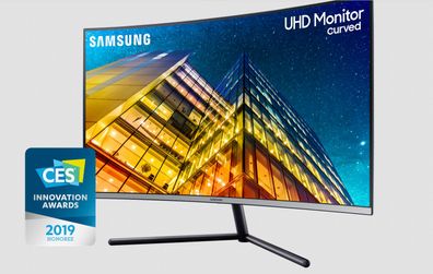 Samsung LCD U32R594CWR 32" black 4K