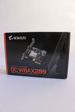 Gigabyte GC-WBAX200, 2.4GHz/5GHz WLAN Karte, Bluetooth 5.0 LE, PCIe x1