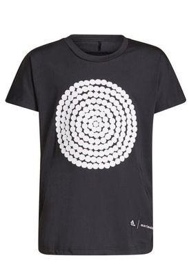 Adidas Kinder T-Shirt Sportshirt Sport T-Shirt Marimekko 128- 164 schwarz weiß