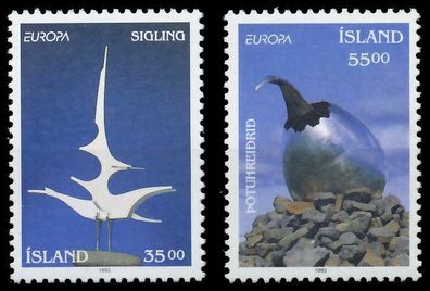 ISLAND 1993 Nr 786-787 postfrisch S20ABD6