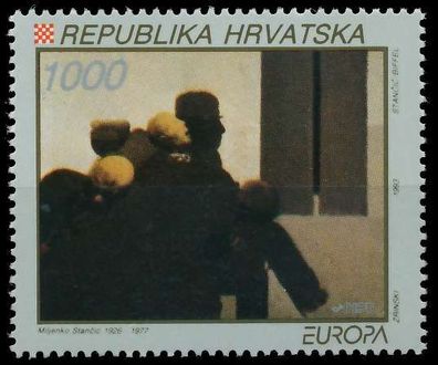 Kroatien 1993 Nr 241 postfrisch S20AC3A