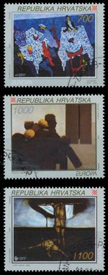 Kroatien 1993 Nr 240-242 gestempelt X5DB216