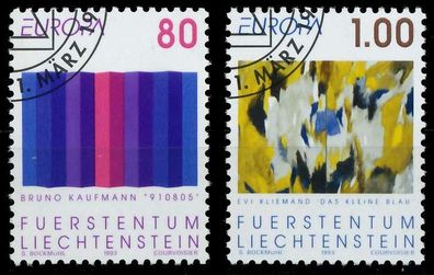 Liechtenstein 1993 Nr 1054-1055 gestempelt X5DB21E