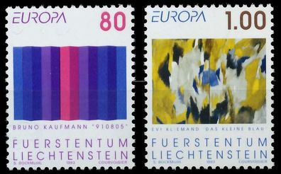 Liechtenstein 1993 Nr 1054-1055 postfrisch S20AC5E