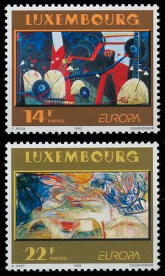 Luxemburg 1993 Nr 1318-1319 postfrisch S20AC9A