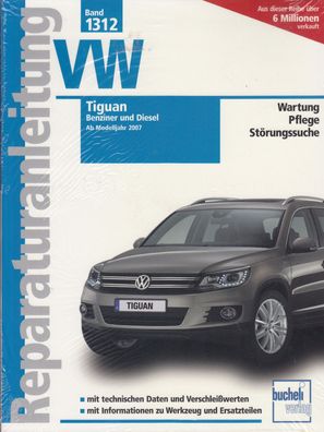 1312 - VW Tiguan Benzin und Diesel, Reparaturanleitung