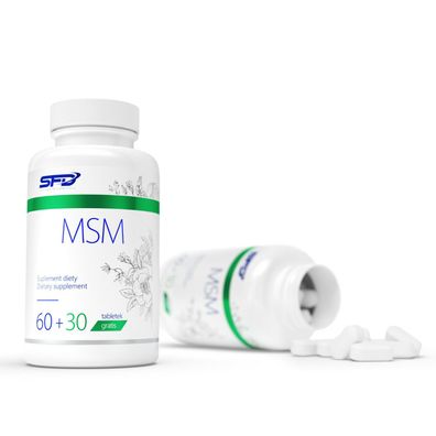 MSM Tabletten 450 Hochdosiert á 1000mg no Kapseln Methylsulfonylmethan SFD Nutrition