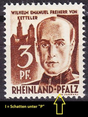 Germany Alliiert Franz. Zone [RheinlPfalz] MiNr 0002 yv I ( * */ mnh )