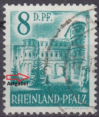 Germany Alliiert Franz. Zone [RheinlPfalz] MiNr 0018 y III ( O/ used )