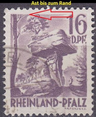 Germany Alliiert Franz. Zone [RheinlPfalz] MiNr 0022 y I ( O/ used )