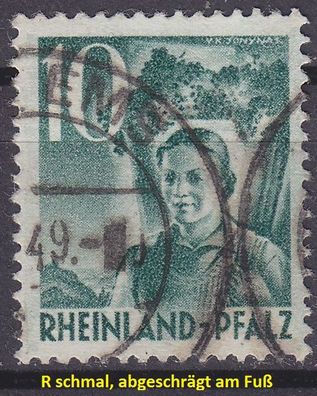 Germany Alliiert Franz. Zone [RheinlPfalz] MiNr 0037 y a III ( O/ used )