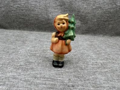 Hummel Figur 239/ D/ X Mädchen mit Tannenbaum 7 cm. 1 Wahl - Top Zustand