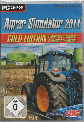 Agrar Simulator 2011 - Gold Edition (PC, 2011, DVD-Box) - Neu & Verschweisst