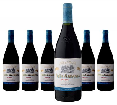 6 x La Rioja Alta Viña Ardanza Rioja Reserva – 2016
