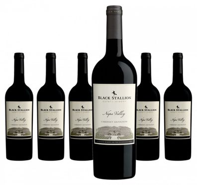6 x Black Stallion Estate Winery Black Stallion Cabernet Sauvignon – 2019