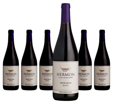 6 x Golan Heights Winery Hermon Mount Hermon Indigo – 2022