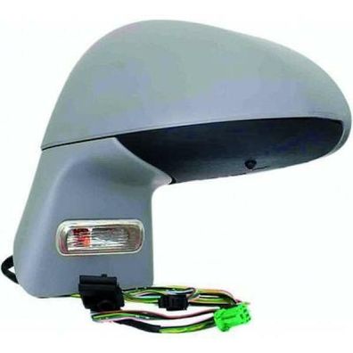Spiegel links passend für Citroen c 4 Baujahr 04-10 7-pin