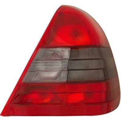Lichtscheibe rechts passend für Mercedes W202 Baujahr 93-00 grau/ rot
