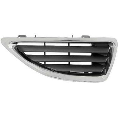 Grill rechts passend für Renault Megane Baujahr 1999-2002 mit chromrahmen