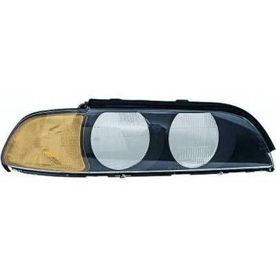 Scheinw. gehäuse rechts passend für BMW E39 Baujahr 95-00 + blinkl gelb