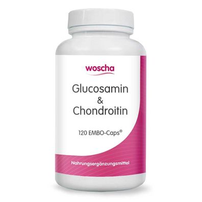 Glucosamin & Chondroitin, 120 Kapseln - Podo Medi