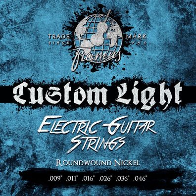 Framus 45210 CL - Blue Label - custom light (009-046) - Saiten für E-Gitarre