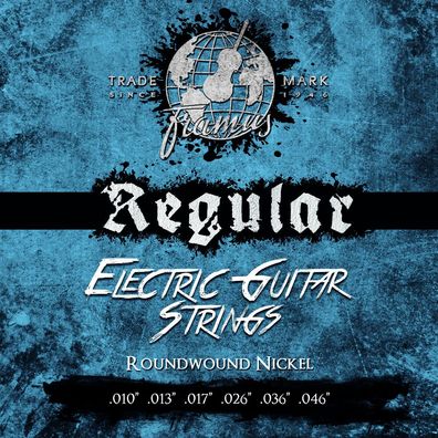 Framus 45220 REG - Blue Label - regular (010-046) - Saiten für E-Gitarre