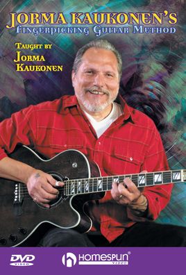 Jorma Kaukonen s Fingerpicking Guitar Method DVD Instructional-Gu