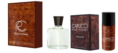 Capucci pour Homme Geschenkset After Shave 100 ml & Deodorant 150 ml