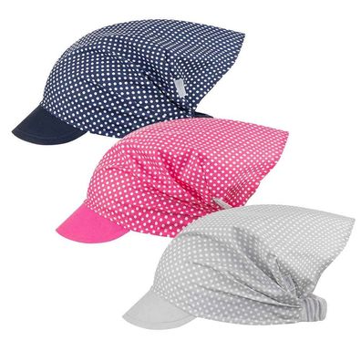 Schirmmütze Mädchenmütze Sommermütze Kopftuch Schildmütze Punkte