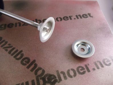 Schubteller Druckplatte Druckteller Metall 40 Silikonspritzen Kartuschenpresse