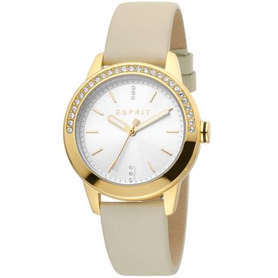 Esprit Uhr ES1L136L0045 Damen Armbanduhr Gold