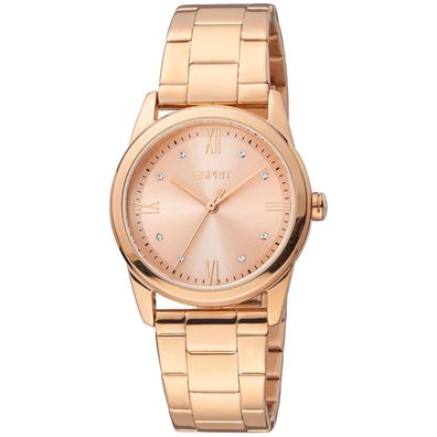 Esprit Uhr ES1L217M1085 Damen Armbanduhr Rosé Gold
