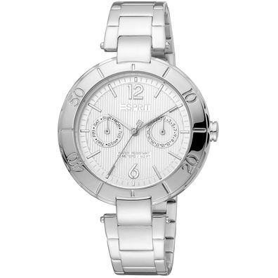 Esprit Uhr ES1L286M0055 Damen Armbanduhr Silber