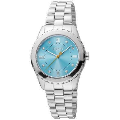 Esprit Uhr ES1L320M0055 Damen Armbanduhr Silber