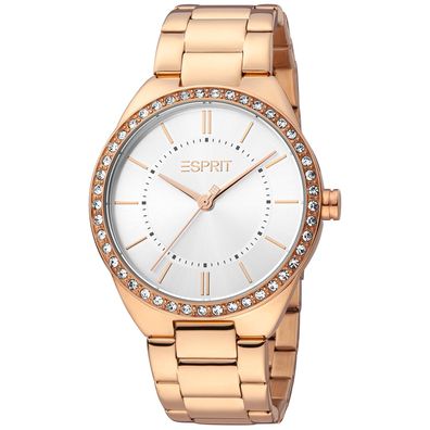 Esprit Uhr ES1L326M0075 Damen Armbanduhr Rosé Gold
