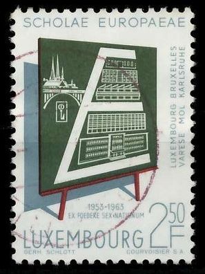 Luxemburg 1963 Nr 666 gestempelt X5DFE9A