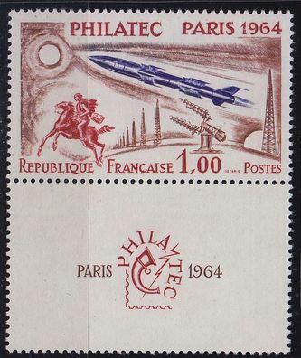 Frankreich FRANCE [1964] MiNr 1480 Zf ( * */ mnh ) Briefmarken