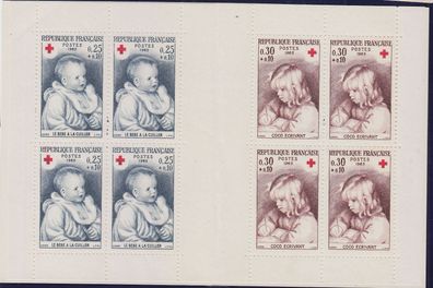 Frankreich FRANCE [1965] MiNr 1532-33 Markenheft ( * */ mnh ) Rotes Kreuz