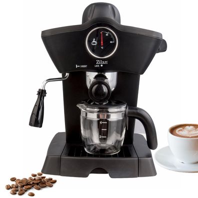 Zilan Espresso Maker Cappuccino Maker Kaffeemaschine Espressomaschine